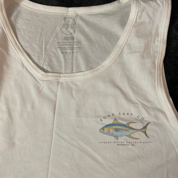 Kona Surf NJ - Tank Top - White - L - Picture 4 of 4